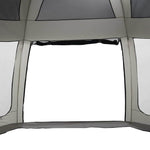 ZNTS Pool Tent with Removable Fly & Mesh Walls Grey 690x690 cm 4100642