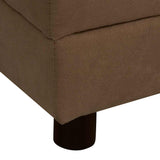 Dog Sofa with Pillow Brown 83x44x44 cm Plush 171101