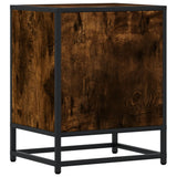 Bedside Cabinets 2 pcs Smoked Oak 40x31x50 cm Engineered Wood 848679