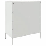 Sideboard White 68x39x79 cm Steel 842981