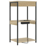 Bedside Cabinet Sonoma Oak 41 x 31 x 76 cm Engineered Wood 859546