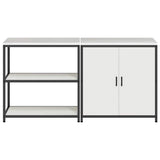 Kitchen Storage Set HATTEM 2 pcs White Cold-rolled Steel 3392653