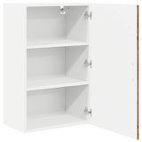 Wall Cabinet PORTO Old Wood 50 x 31 x 80 cm Engineered Wood 885393
