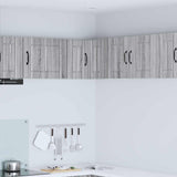 Wall Corner Cabinet LUCCA Grey Sonoma 57 x 57 x 40 cm 884961