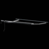 Retractable Awning Green and yellow 350 x 250 cm 3330452
