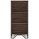 Bookcase Brown Oak 50x31x106 cm Engineered Wood 848608