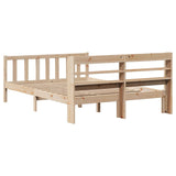 Bed Frame without Mattress 160x200 cm Solid Wood Pine 3306584