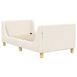 Children's Bed Frame with Headboard Cream 80 x 160 cm 42010854