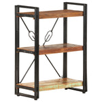 3-Tier Bookcase 60x30x80 cm Solid Reclaimed Wood 320631
