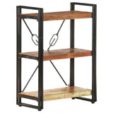 3-Tier Bookcase 60x30x80 cm Solid Reclaimed Wood 320631