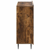 Bathroom Storage Cainet ZWOLLE Smoked Oak 59.5 x 31 x 79.5 cm 896400