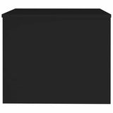 Coffee Table Black 80x50x40 cm Engineered Wood 809657