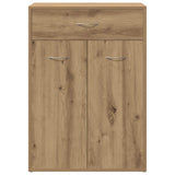 Shoe Cabinet Artisan Oak 60x35x84 cm Engineered Wood 855953