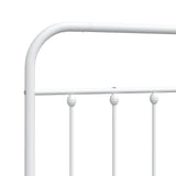 Metal Replace Headboard White 140 cm 352660