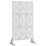 Privacy Screen Grey 100 x 50 x 180 cm Steel 868588
