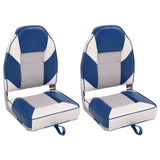 Foldable Boat Seats 2pcs with High Back 44x38x55 cm 3284329