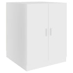 ZNTS Washing Machine Cabinet White 71x71.5x91.5 cm 808395