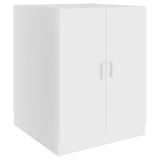 ZNTS Washing Machine Cabinet White 71x71.5x91.5 cm 808395