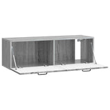 Wall-Mounted TV Cabinet Grey Sonoma 98 x 31 x 30 cm 899411