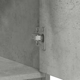 Sideboard with Drawers and Doors Concrete Grey 70.5x34x74.5 cm 861844