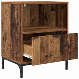 Bedside Cabinet 2 pcs Old wood 49 x 36 x 61 cm Engineered wood 883491