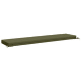 2-Piece Bench Cushions SOEST 2 pcs 100% Polyester Olive Green 949951