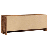 TV Cabinet Old Wood 102x30x37.5 cm Engineered Wood 855816