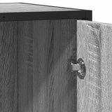 Sideboard Grey Sonoma 62x35x76 cm Engineered Wood 848997