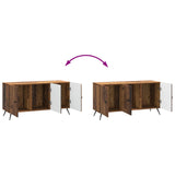 TV Cabinet Old Wood 99 x 34.5 x 50 cm Engineered Wood 895643