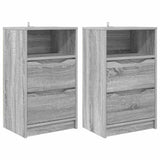 Bedside Tables with Drawer 2 pcs Grey Sonoma 40 x 30 x 467 cm 888920
