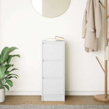 Sideboard White 29.5x34x76 cm Engineered Wood 861634