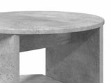 Side Cabinet Concrete Grey 40 x 40 x 100 cm Engineered Wood 899846