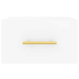 Wall-mounted Bedside Cabinets 2 pcs White 35x35x20 cm 829789