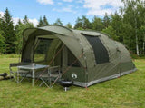 Tunnel Tent Olive Green 400 x 260 x 200 cm Polyester and Steel 42029035