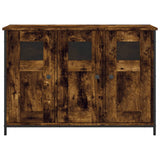 Sideboard Smoked Oak 100x35x70 cm Engineered Wood 835521