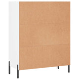 Shelf Cabinet White 69.5x32.5x90 cm Engineered Wood 828372