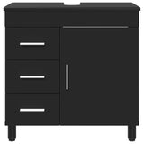 Bathroom Vanity Unit Black 60 x 35 x 60 cm Engineered Wood 889376