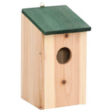 Bird House Set of 10 Wood Solid Firwood Small Hanging mounting 314815
