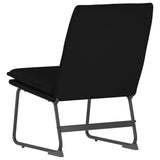Lounge Chair Black 52x75x76 cm Fabric 351314
