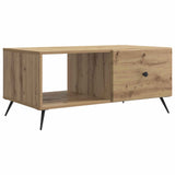 Coffee Table Artisan Oak 90 x 50 x 40 cm Engineered Wood 895654