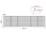 Gabion with 3.5 mm Wire and 10x10 cm Mesh 600x30x200 cm 3463254