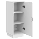 Sideboard High Gloss White 33 x 34.5 x 87 cm Engineered Wood 895289