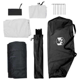 Camping Tent with Roof White Blackout 190 x 140 x 105 cm 42028646