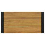 ZNTS Bathroom Cabinet 90x45x35 cm Solid Wood Teak 338231