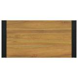 ZNTS Bathroom Cabinet 90x45x35 cm Solid Wood Teak 338231