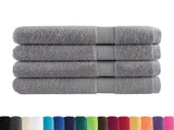 Premium Sauna Towels "SOLUND" 4 pcs Grey 80x200 cm 600 gsm 137315