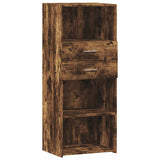 Highboard Smoked Oak 50x42.5x124 cm Engineered Wood 846177
