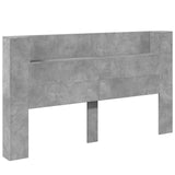Headboard Concrete Grey Engineered Wood 3418691
