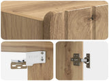 Wall-Mounted Cabinet Artisan Oak 33 x 34.5 x 94 cm 898254