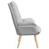 Armchair Cloud Grey 69 x 74 x 93 cm Fabric 42001858